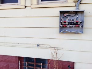 Missing Elect Meters and Wiring