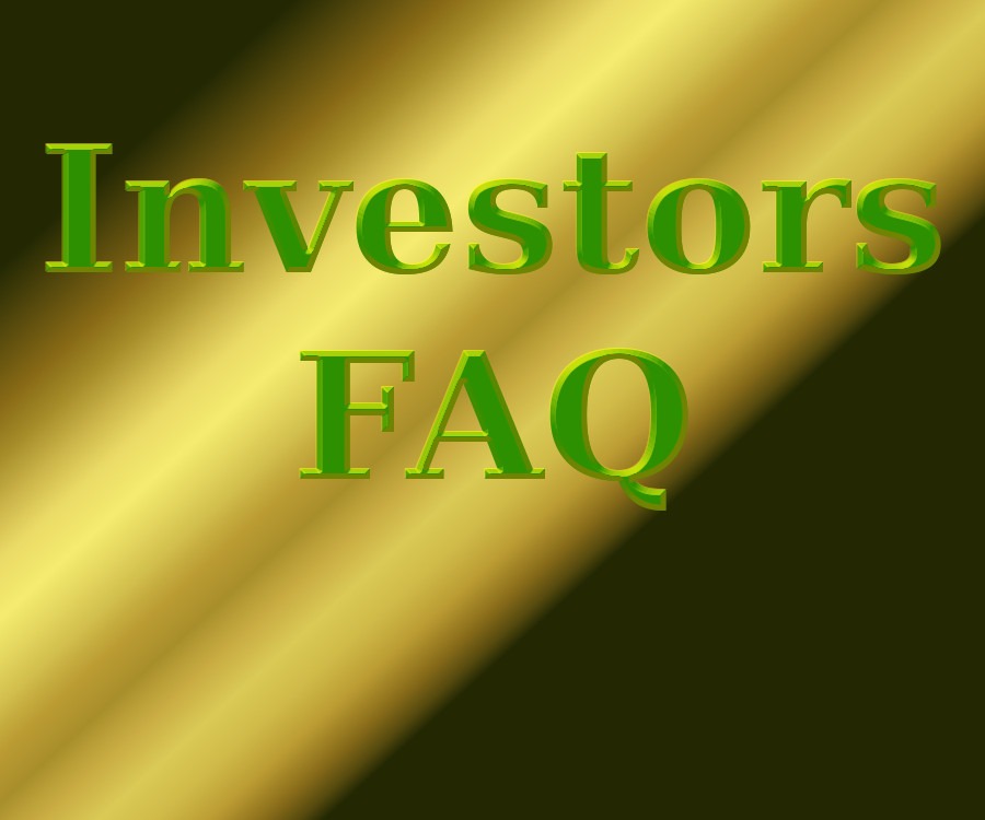 Investor Fequently Asked Questions
